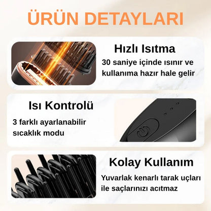 Mini Düzleştirici Tarak